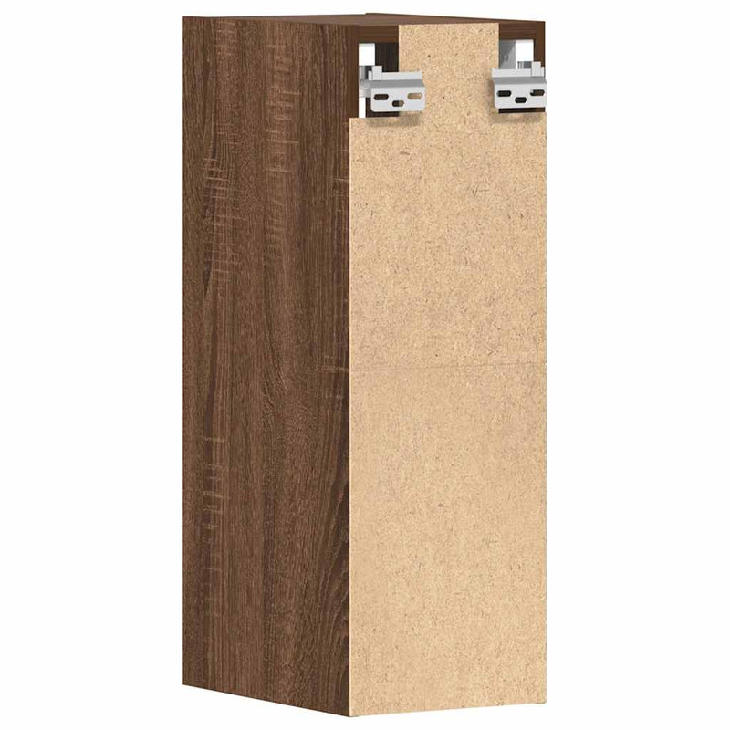 Hängeschrank Braun Eichen-Optik 20X29,5X60 Cm Holzwerkstoff Braune Eiche
