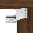 Hängeschrank Braun Eichen-Optik 20X29,5X60 Cm Holzwerkstoff Braune Eiche