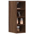 Hängeschrank Braun Eichen-Optik 20X29,5X60 Cm Holzwerkstoff Braune Eiche