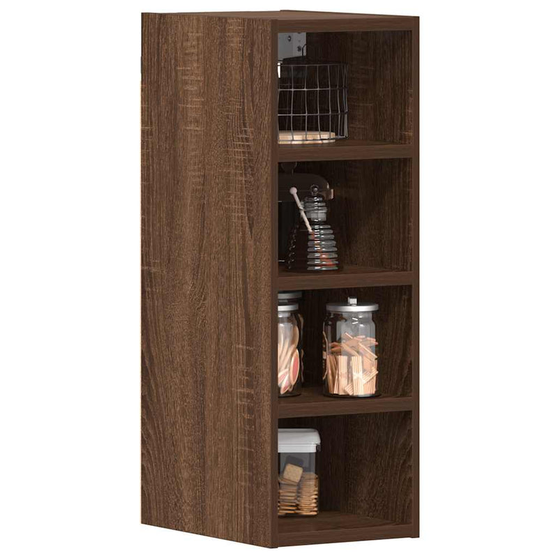 Hängeschrank Braun Eichen-Optik 20X29,5X60 Cm Holzwerkstoff Braune Eiche