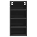 Hängeschrank 30X29,5X60 Cm Holzwerkstoff Schwarz