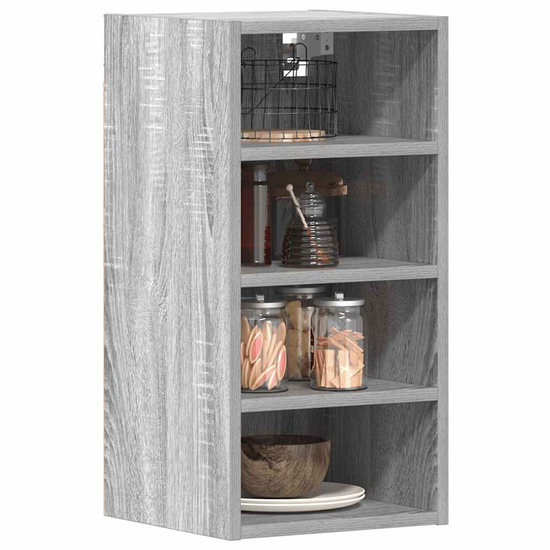 Hängeschrank 20X29,5X60 Cm Holzwerkstoff Grau Sonoma