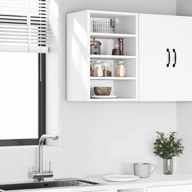 Hängeschrank 40X29,5X60 Cm Holzwerkstoff Weiß
