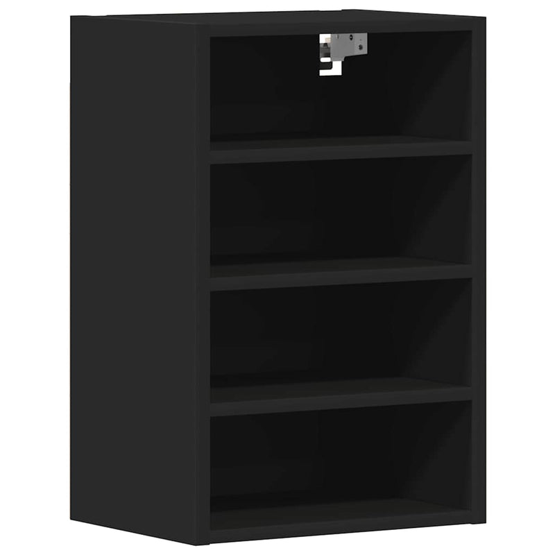 Hängeschrank 40X29,5X60 Cm Holzwerkstoff Schwarz