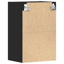 Hängeschrank 40X29,5X60 Cm Holzwerkstoff Schwarz