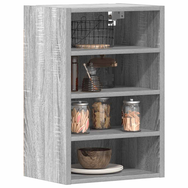 Hängeschrank 20X29,5X60 Cm Holzwerkstoff Grau Sonoma