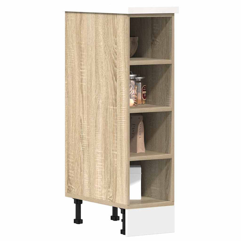 Unterschrank Sonoma-Eiche 20x44,5x81,5 cm Holzwerkstoff