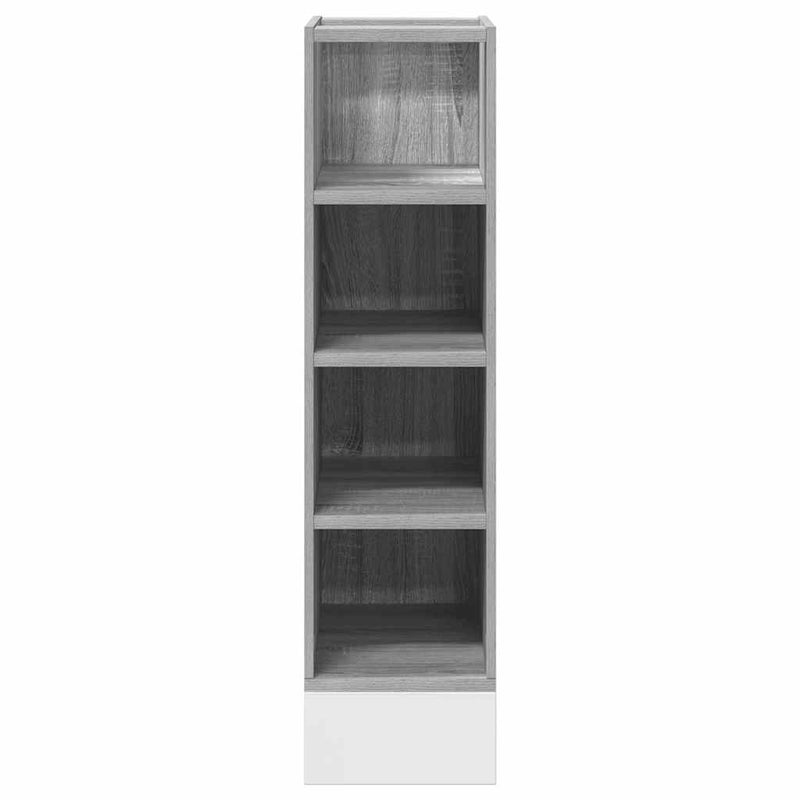 Unterschrank Grau Sonoma 20x44,5x81,5 cm Holzwerkstoff