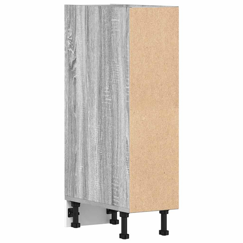 Unterschrank Grau Sonoma 20x44,5x81,5 cm Holzwerkstoff