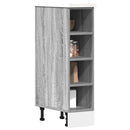 Hängeschrank 20X29,5X60 Cm Holzwerkstoff Grau Sonoma