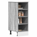 Hängeschrank 20X29,5X60 Cm Holzwerkstoff Grau Sonoma