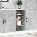 Unterschrank 40X44,5X81,5 Cm Holzwerkstoff Betongrau