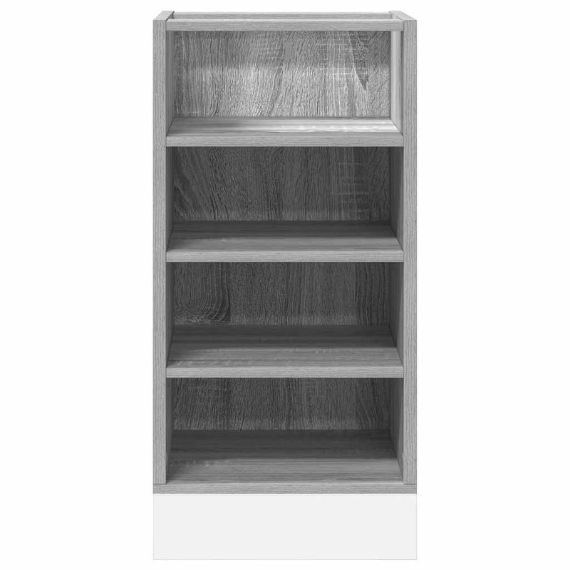 Unterschrank Grau Sonoma 40x44,5x81,5 cm Holzwerkstoff