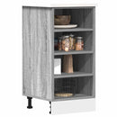 Hängeschrank 20X29,5X60 Cm Holzwerkstoff Grau Sonoma
