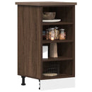 Hängeschrank Braun Eichen-Optik 20X29,5X60 Cm Holzwerkstoff Braune Eiche