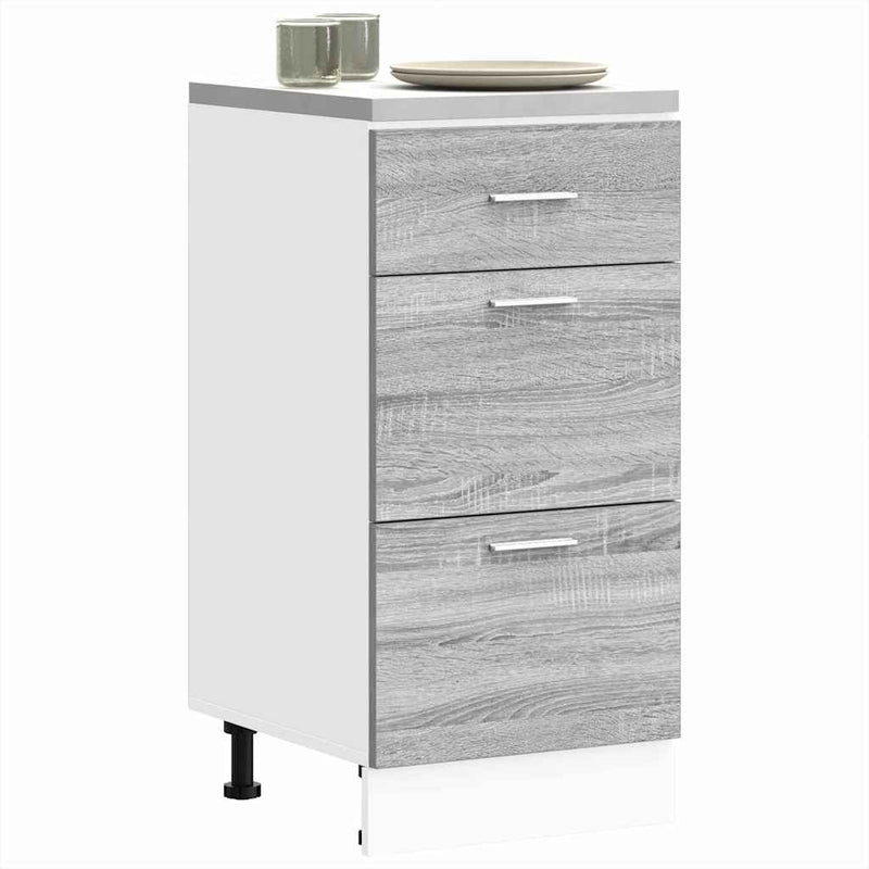 Hängeschrank 20X29,5X60 Cm Holzwerkstoff Grau Sonoma