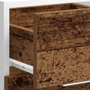 Unterschrank -Optik 40X46X81,5 Cm Holzwerkstoff Altholz