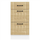 Küchen-Unterschrank Lucca Sonoma-Eiche Holzwerkstoff Sonoma Eiche