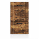 Küchen-Unterschrank Lucca Holzwerkstoff Räuchereiche