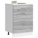 Hängeschrank 20X29,5X60 Cm Holzwerkstoff Grau Sonoma