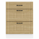 Küchen-Unterschrank Lucca Sonoma-Eiche Holzwerkstoff Sonoma Eiche