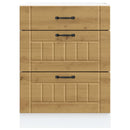 Küchen-Unterschrank Lucca Artisan-Eiche Holzwerkstoff Eiche Handwerklich