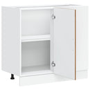 Spülenunterschrank Lucca -Optik Holzwerkstoff Altholz