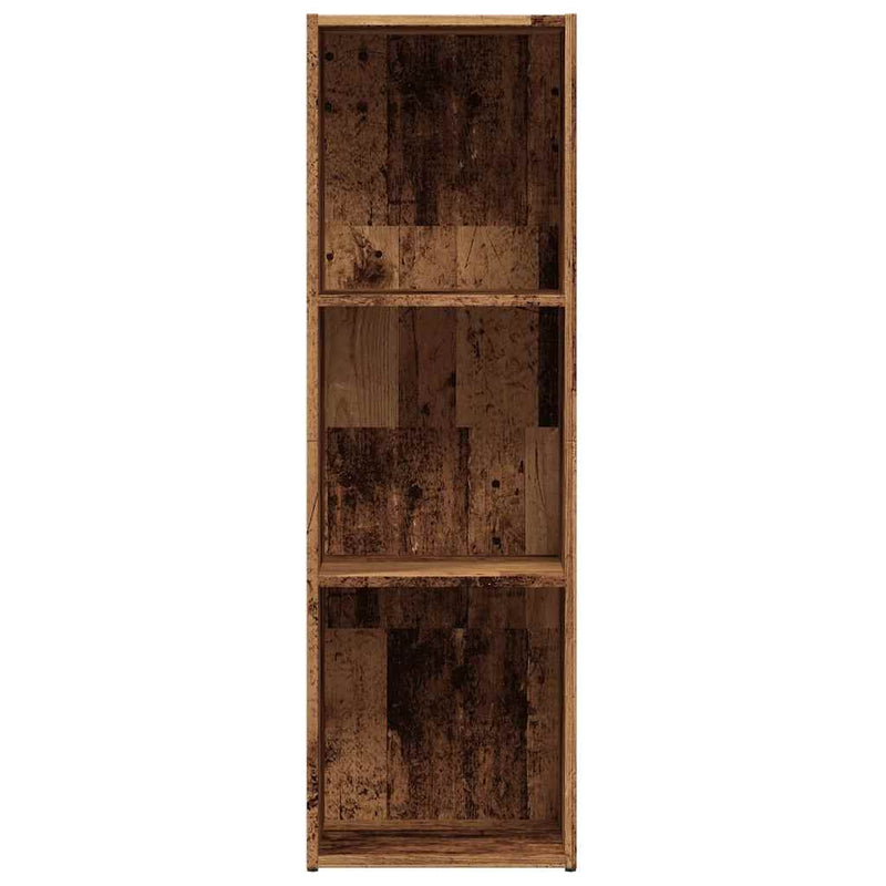 Bücherregal Altholz-Optik 36x30x114 cm Holzwerkstoff