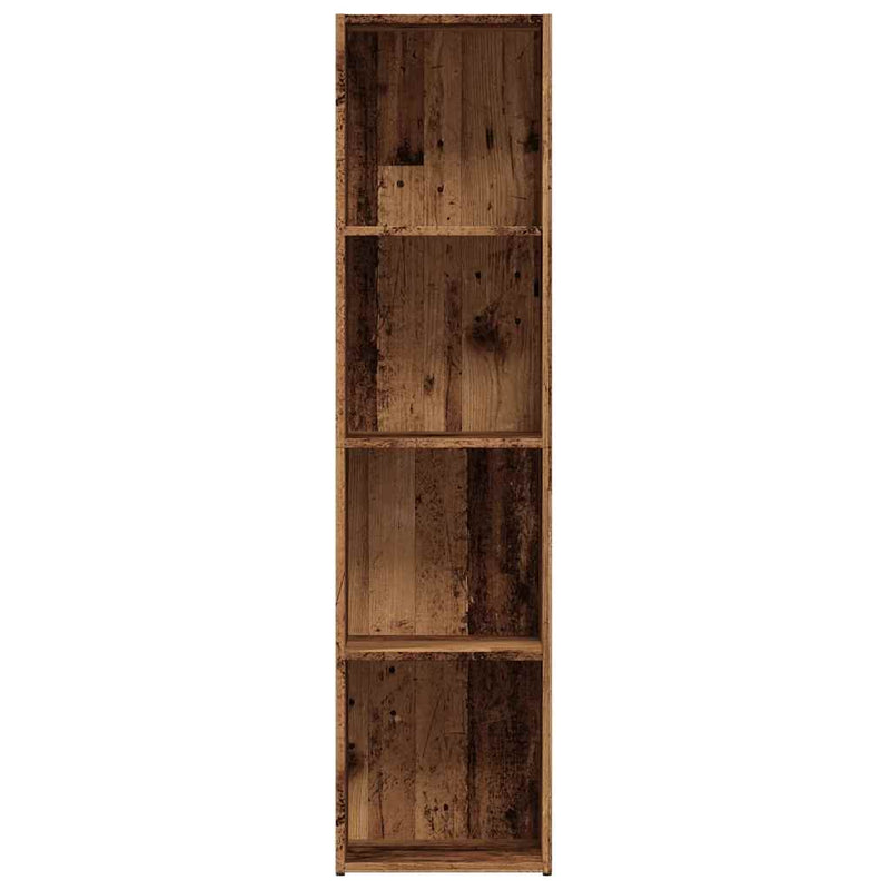 Bücherregal Altholz-Optik 36x30x114 cm Holzwerkstoff