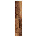 Schuhschrank -Optik 80X35,5X180 Cm Holzwerkstoff