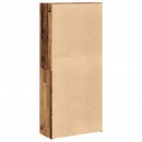 Schuhschrank -Optik 80X35,5X180 Cm Holzwerkstoff