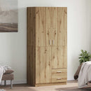 Kleiderschrank 80X52X180 Cm Holzwerkstoff