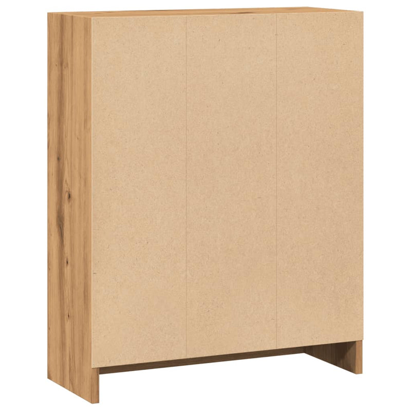 Bücherregal Artisan-Eiche 60x24x76 cm Holzwerkstoff