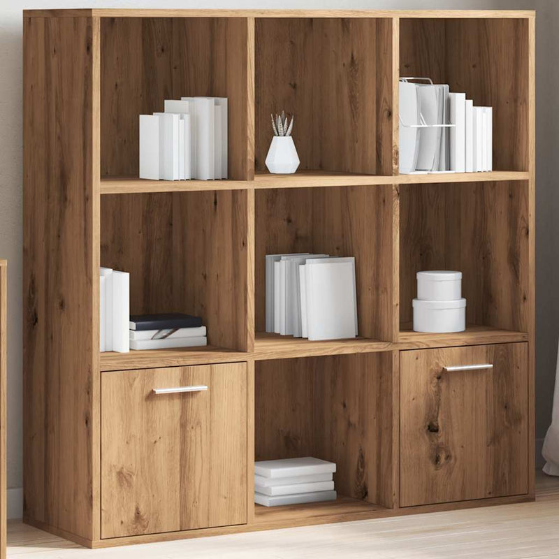 Bücherschrank Artisan-Eiche 98x29x97,5 cm Holzwerkstoff