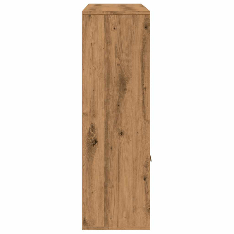 Bücherschrank Artisan-Eiche 98x29x97,5 cm Holzwerkstoff