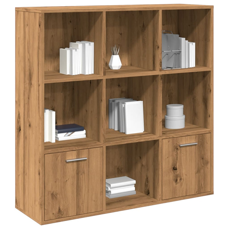 Bücherschrank Artisan-Eiche 98x29x97,5 cm Holzwerkstoff