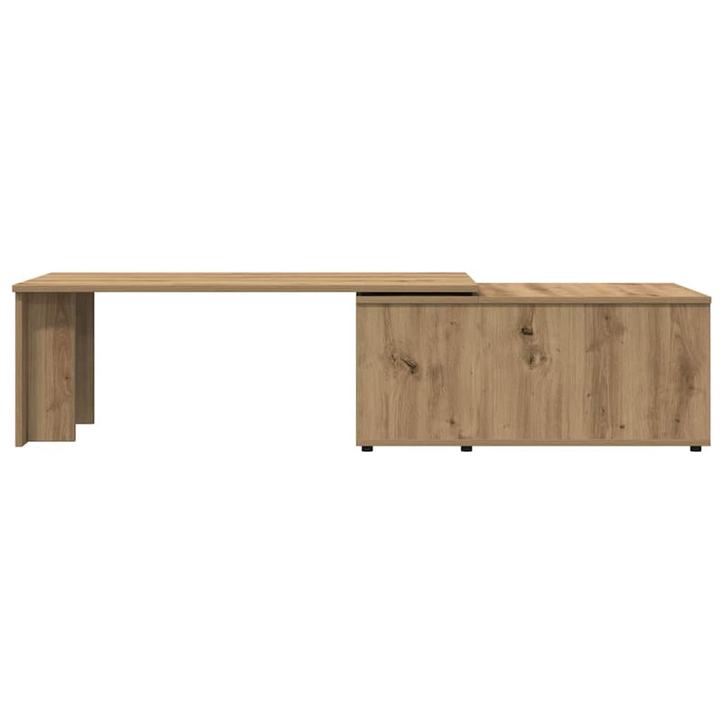 Couchtisch Artisan-Eiche 150x50x35 cm Holzwerkstoff