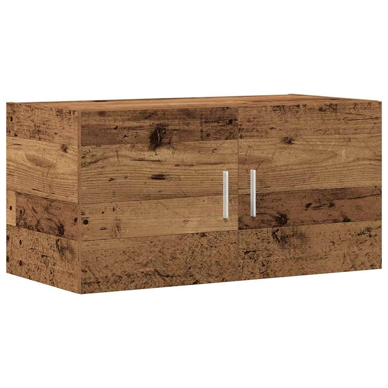 Wandschrank Altholz-Optik 80x39x40 cm Holzwerkstoff