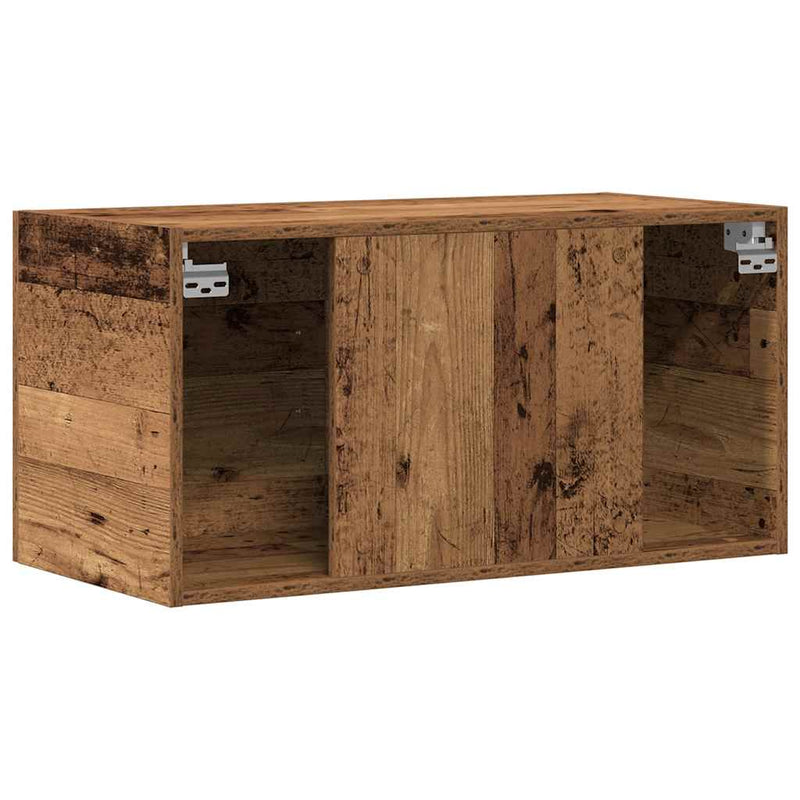 Wandschrank Altholz-Optik 80x39x40 cm Holzwerkstoff