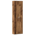 Garderobenschrank 55X25X189 Cm Holzwerkstoff