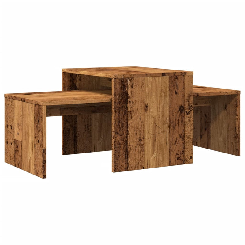 Couchtisch Altholz-Optik 100x48x40 cm Holzwerkstoff