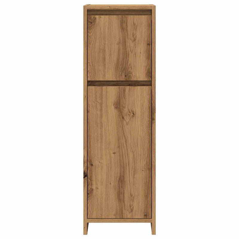 Badschrank Artisan-Eiche 30x30x95 cm Holzwerkstoff