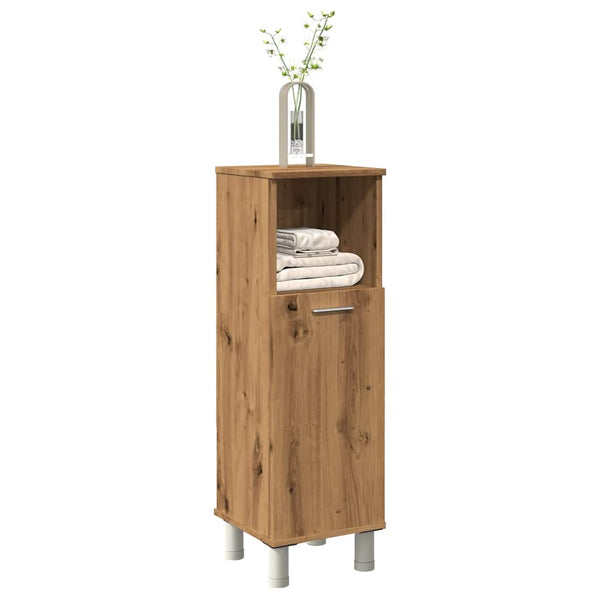 Badschrank Artisan-Eiche 30x30x95 cm Holzwerkstoff