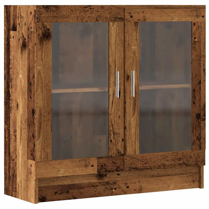 Bücherschrank Altholz-Optik 82,5x30,5x80 cm Holzwerkstoff