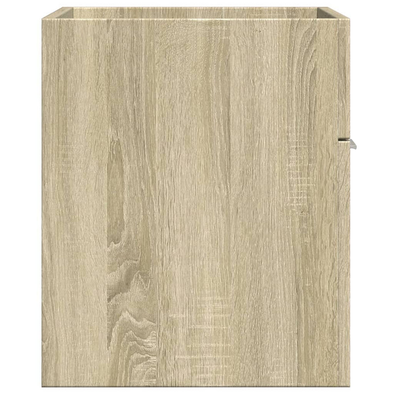 Waschbeckenunterschrank Sonoma-Eiche 60x38,5x46cm Holzwerkstoff