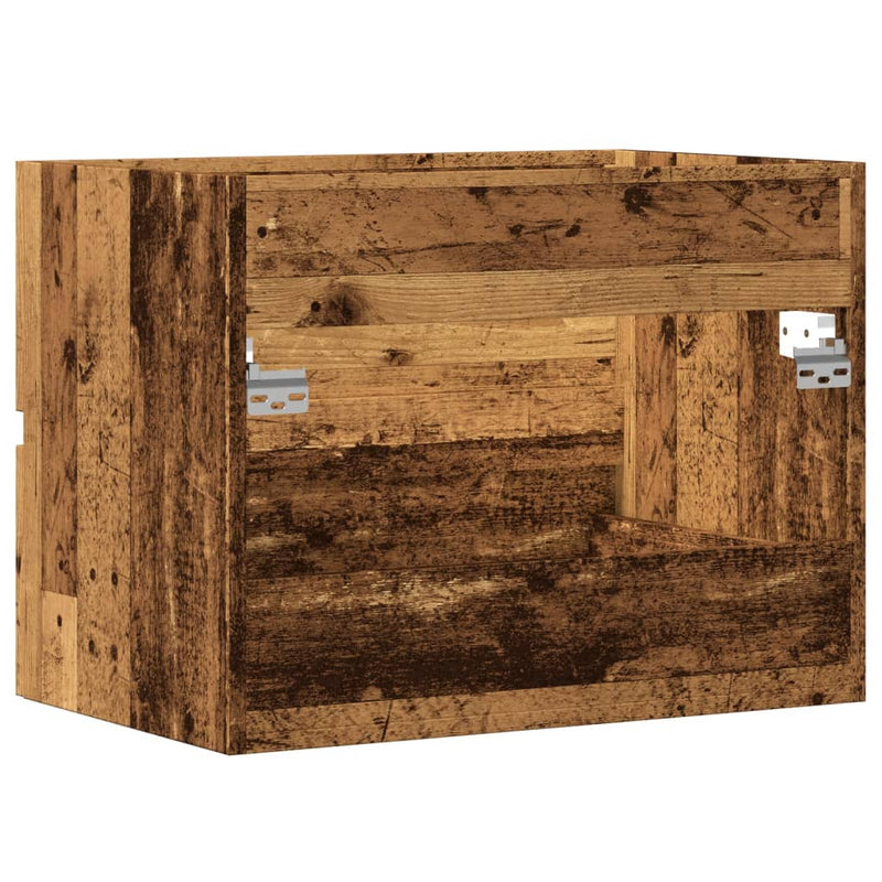 Badschrank Altholz-Optik 60x38,5x45 cm Holzwerkstoff