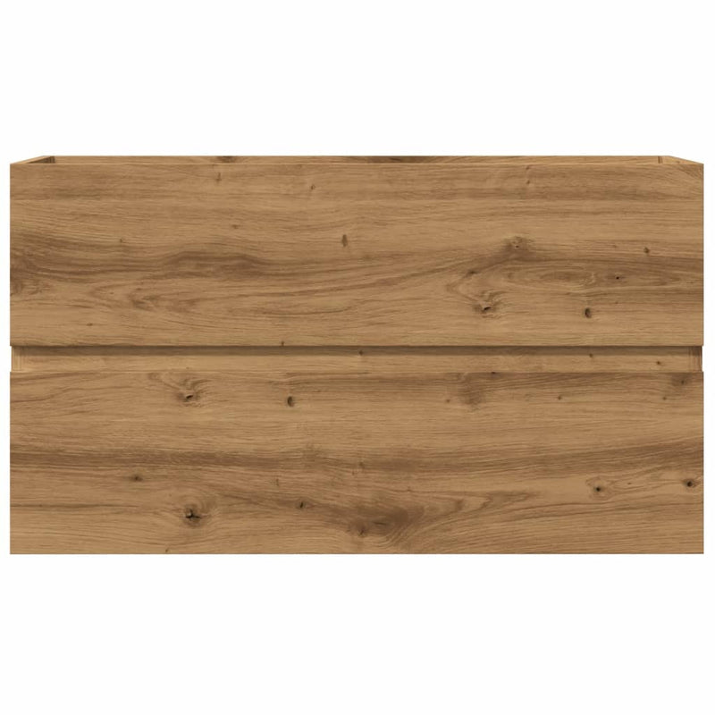 Waschbeckenunterschrank Artisan-Eiche 90x38,5x45 Holzwerkstoff