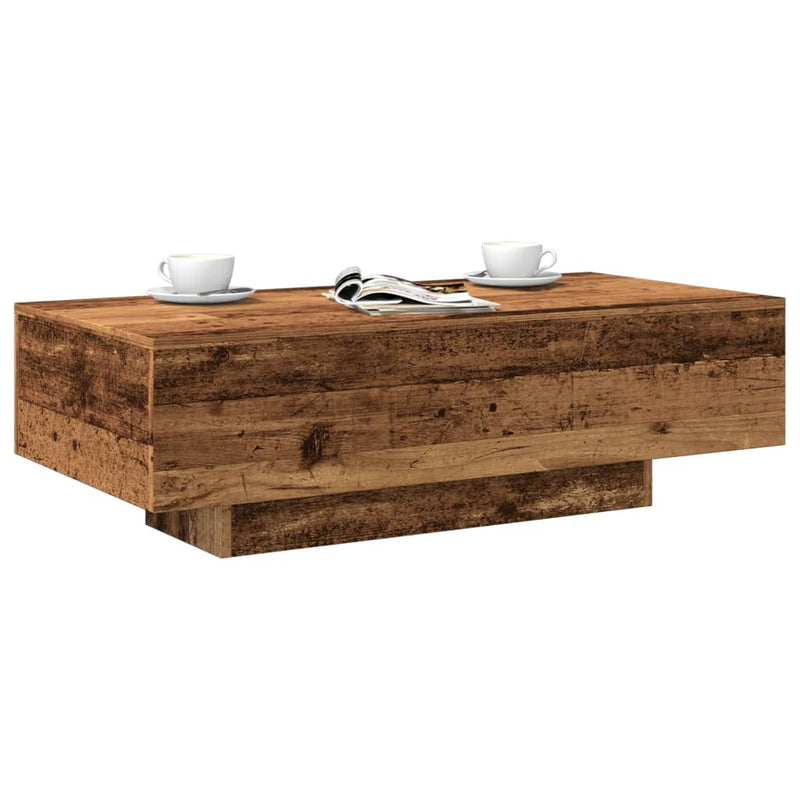 Couchtisch Altholz-Optik 100x49,5x31 cm Holzwerkstoff