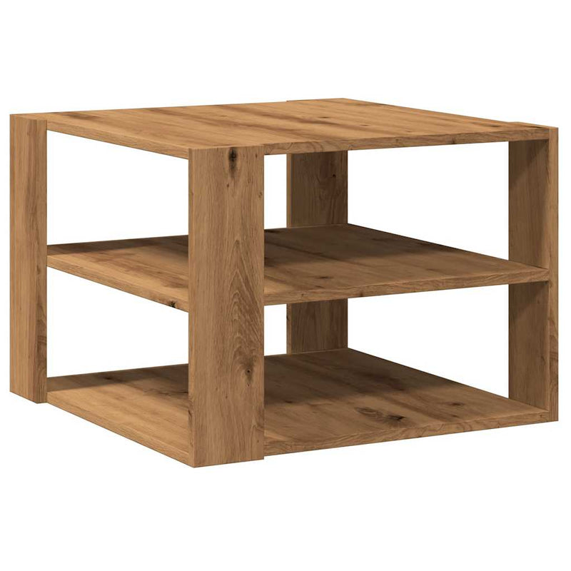 Couchtisch Artisan-Eiche 58x58x40 cm Holzwerkstoff