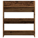 Schuhregal Wandmontage -Optik 80X18X Holzwerkstoff Altholz